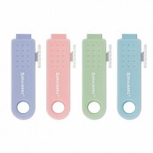 Ластик выдвижной BRAUBERG "Slider Mini", 68х22х13 мм, пастельные цвета ассорти, 271983