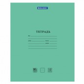 Тетрадь BRAUBERG "EXTRA" 12 л., линия, плотная бумага 80 г/м2, обложка картон, 105707