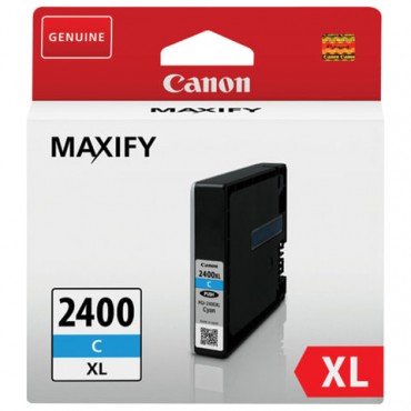 Картридж струйный CANON (PGI-2400XLС) iB4040/MB5040/MB5340, голубой, оригинальный, ресурс 1500 стр., 9274B001