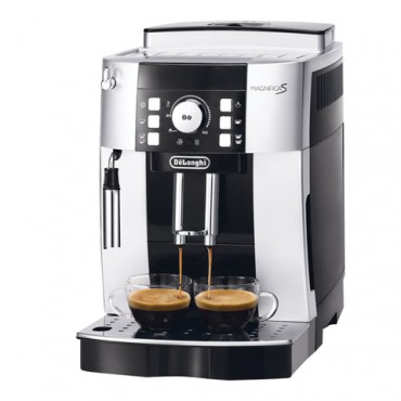 Кофемашина DELONGHI Magnifica S ECAM 21.117.SB, 1450 Вт, объем 1,8 л, ручной капучинатор, серебристая, EСAM 21.117.SB