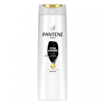 Шампунь 400 мл, PANTENE (Пантин) "Густые и крепкие", для тонких и ослабленных волос, PT-81471253