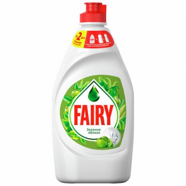 Средство для мытья посуды, 450 мл, FAIRY (Фейри) "Зеленое яблоко", 700422