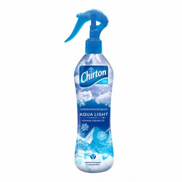 Освежитель воздуха на водной основе 400 мл, CHIRTON (Чиртон) Aqua Light "Горная Свежесть", 4607145649000